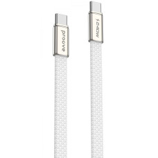 Кабель Proove Airline Type-C to Type-C (240W/1.5m) белый