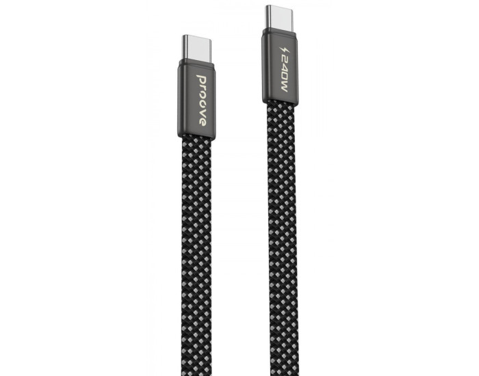 Кабель Proove Airline Type-C to Type-C (240W/1.5m) черный