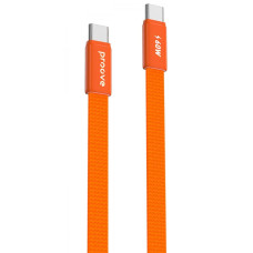 Кабель Proove Airline Type-C to Type-C (60W/1m) оранжевый