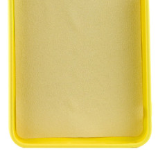Чехол-силикон GETMAN Liquid Silk Full Camera Motorola Moto G14, ярко-желтый