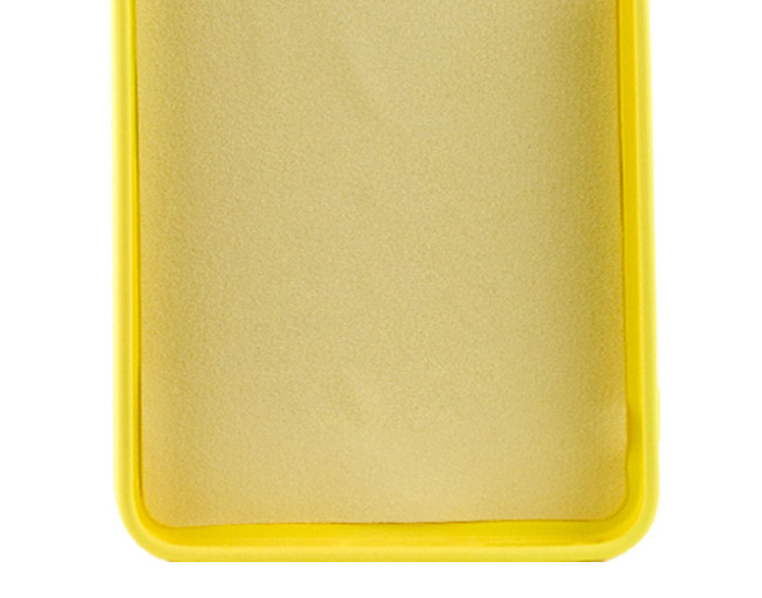 Чехол-силикон GETMAN Liquid Silk Full Camera Motorola Moto G14, ярко-желтый