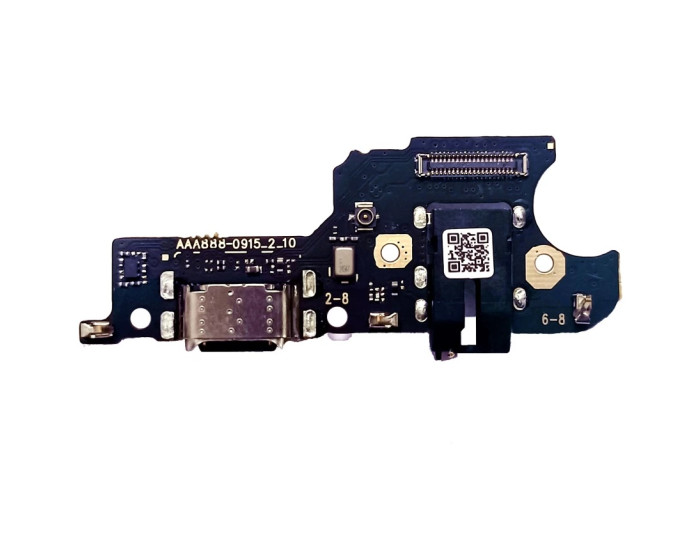 Шлейф для Realme C25 /C25s /6i /Narzo 30A /Narzo 50A, коннектора зарядки, разъема наушников с микрофоном, оригинал