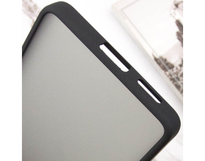 Чохол-силікон TPU+PC Lyon Frosted Xiaomi Poco F5 /Note 12 Turbo (Чорний / Black)