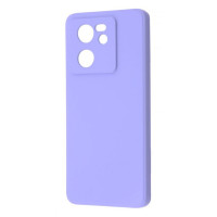 Чохол-силікон Smtt (с мікрофіброю) Xiaomi 13T/13T Pro, бузковий