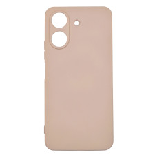 Чохол-силікон Smtt (с мікрофіброю) Xiaomi Redmi 13C /Poco C65, Pink sand