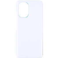 Задня кришка для Xiaomi Poco F3, Redmi K40, з лого Poco біла