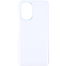 Задня кришка для Xiaomi Poco F3, Redmi K40, з лого Poco біла