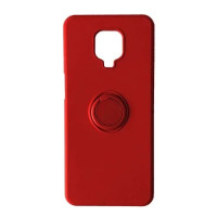 Чехол-силикон Ring Case Xiaomi Redmi Note 9S/9 Pro, Red