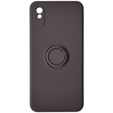 Чехол-силикон Ring Case Xiaomi Redmi 9A, черный