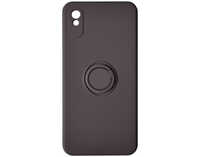 Чохол-силікон Ring Case Xiaomi Redmi 9A, чорний