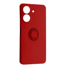 Чохол-силікон Ring Case Xiaomi Redmi 13C /Poco C65, червоний