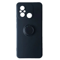 Чехол-силикон Ring Case Xiaomi Redmi 12C, Black