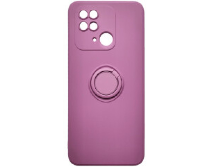 Чохол-силікон Ring Case Xiaomi Redmi 10C, Pink