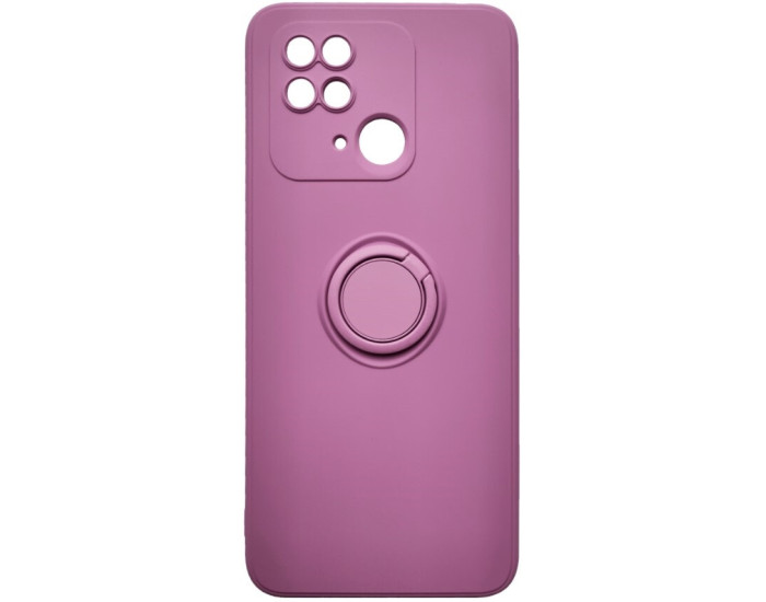 Чохол-силікон Ring Case Xiaomi Redmi 10C, Purple