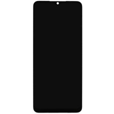 Дисплей з сенсорним екраном (модуль) Xiaomi Redmi 10C / Poco C40, чорний, переклеювання