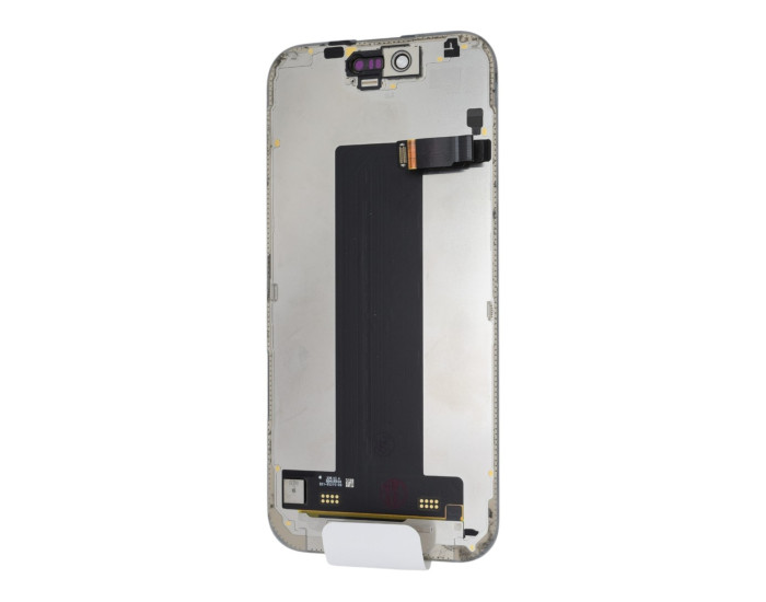 Дисплей з сенсорним екраном (модуль) iPhone Air, чорний з верхнім шлейфом, переклеювання