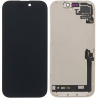 Дисплей с сенсорным экраном (модуль) iPhone 17, черный, сервисная упаковка, оригинал