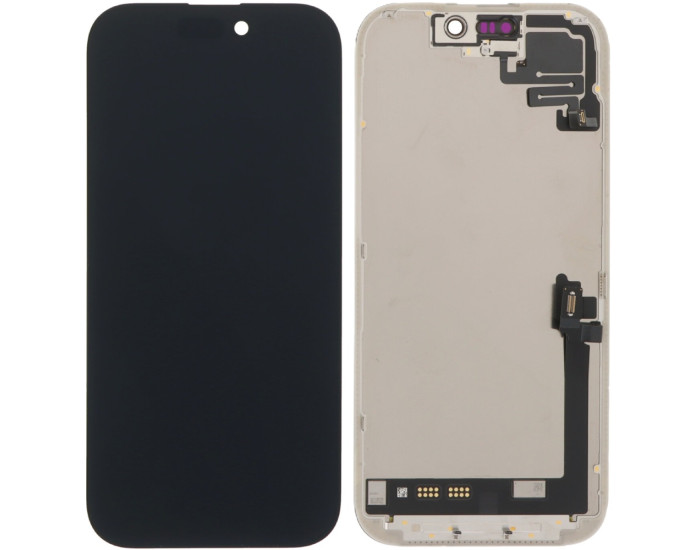 Дисплей з сенсорним екраном (модуль) iPhone 17, чорний, сервісна упаковка, оригінал