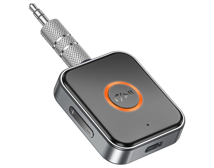 Автомобильный FM-Модулятор Borofone BC55 Suave Car AUX BT Receiver Black