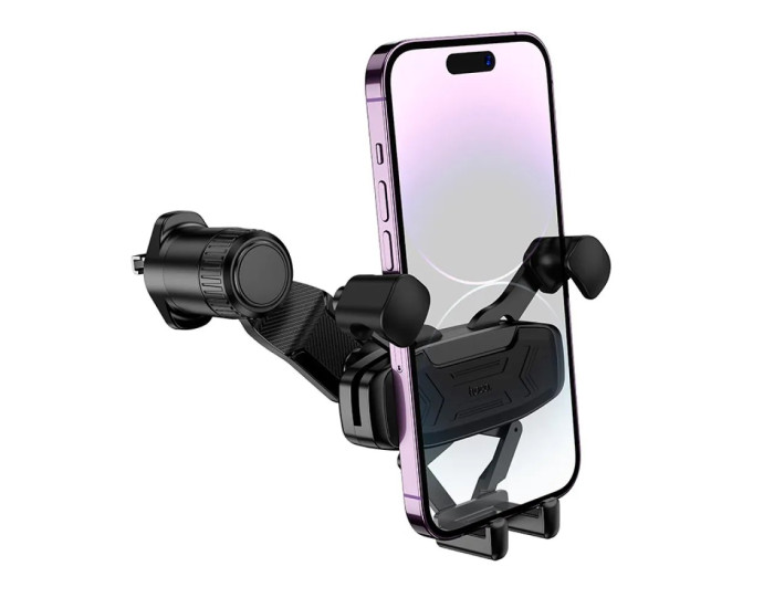 Автотримач Hoco H66 Gamble gravity linkage car holder (air outlet) чорний