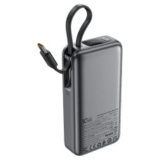 Портативная батарея (Power Bank) Acefast M7 PD30W with cable 10 000 mAh, черная