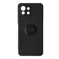 Чохол-силікон Ring Case Xiaomi Mi11 Lite 5G/11 Lite NE, Black
