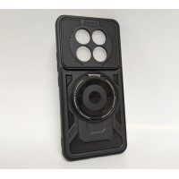 Чехол-силикон Protective Ring MagSafe Xiaomi Redmi Note 15 4G, Black