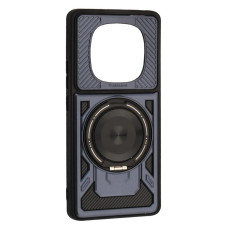 Чехол-силикон Protective Ring MagSafe Xiaomi Redmi Note 14 Pro 4G, Blue