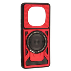 Чохол-силікон Protective Ring MagSafe Xiaomi Redmi Note 14 Pro 4G, Red