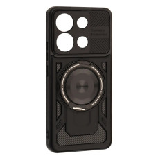 Чехол-силикон Protective Ring MagSafe Xiaomi Redmi Note 13 4G, Black