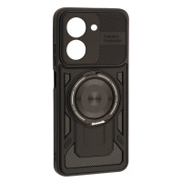 Чохол-силікон Protective Ring MagSafe Xiaomi Redmi A5 4G (EU) чорний