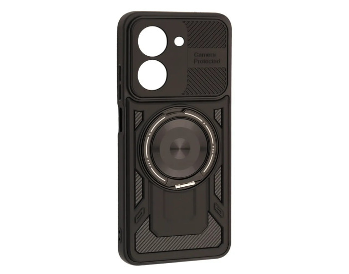 Чохол-силікон Protective Ring MagSafe Xiaomi Redmi A5 4G (EU) чорний