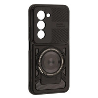 Чохол-силікон Protective Ring MagSafe Xiaomi Redmi 15 GL (169.5mm) Black