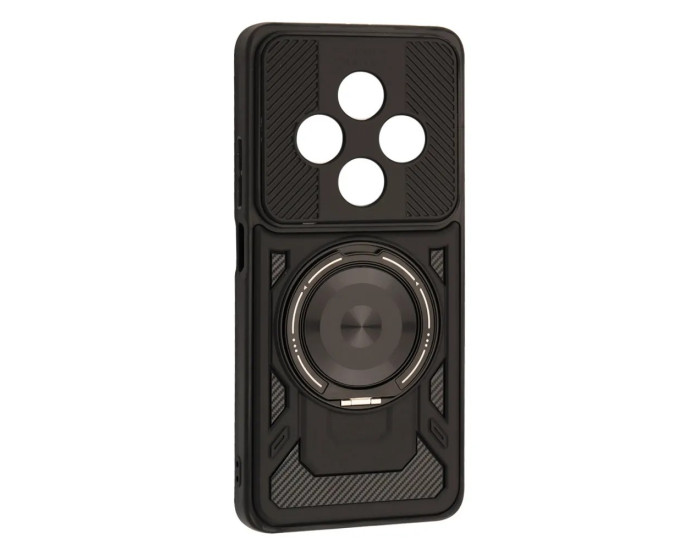 Чохол-силікон Protective Ring Magsafe Xiaomi Redmi 14C, Black