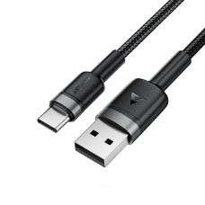 Кабель USB Acefast C22-04 Aluminum alloy USB to Type-C (3A/1.2m) черный