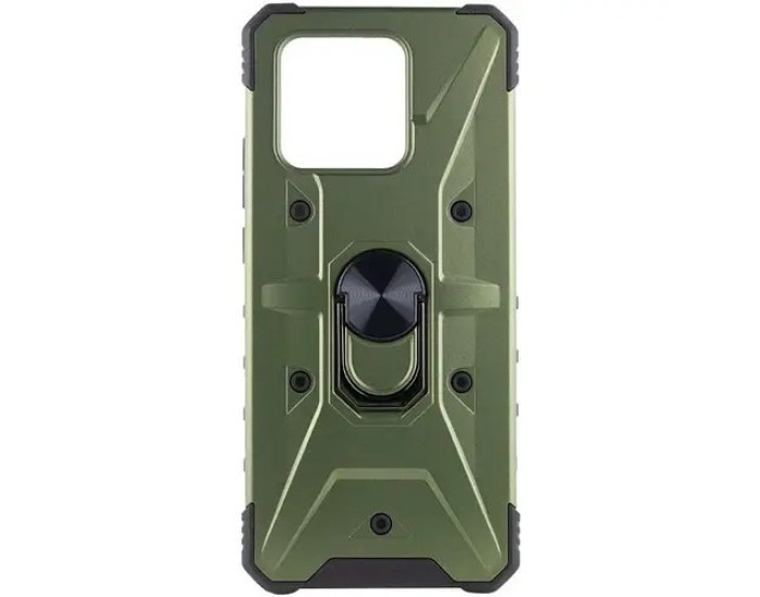 Чохол- Ударостійкий Pathfinder Ring Xiaomi Redmi 9C /Redmi 10A (Зелений / Army Green)