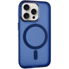 Чохол-силікон TPU+PC Lily with MagSafe iPhone 14 Pro, Темно-синій