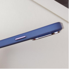 Чохол-силікон TPU+PC Lily with MagSafe iPhone 14 Pro, Темно-синій