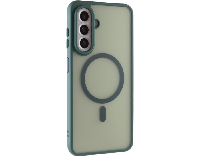 Чохол-силікон TPU Bloom with MagSafe Samsung A26 5G, Зелений