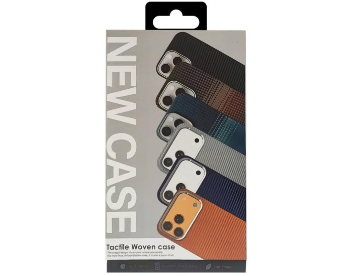 Чохол-силікон Carbon Protection Slim (MagSafe) iPhone 14 Pro, чорний
