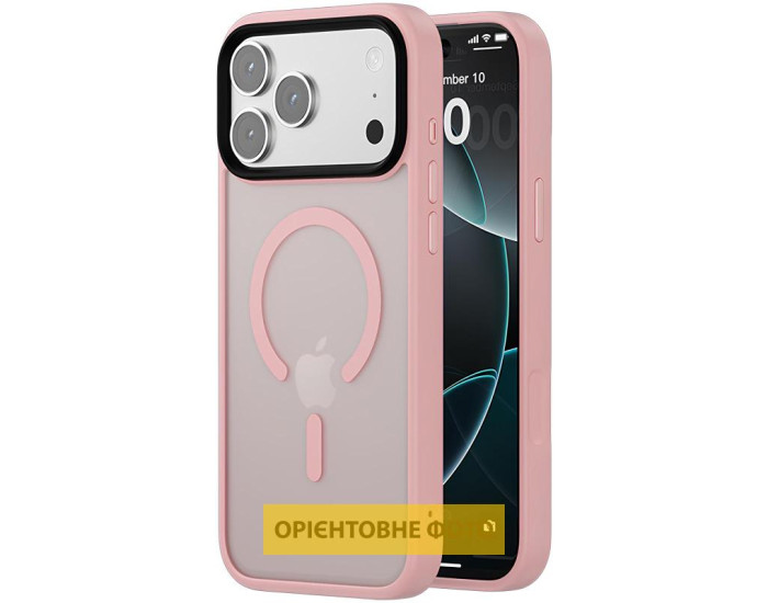 Чохол-силікон Ummi Colorful with MagSafe iPhone Air, Рожевий