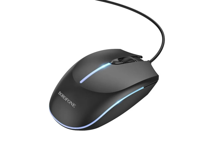 Миша USB Borofone BG10, чорна