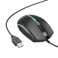 Мышь USB Borofone BG10, черная