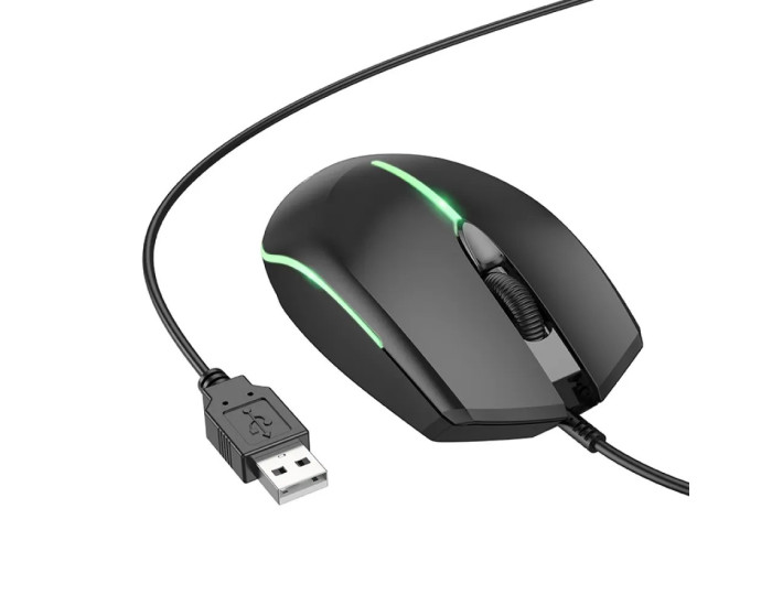 Миша USB Borofone BG10, чорна