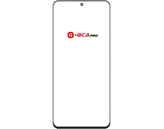 Скло фронтальне з OCA-пленкой ZTE Blade V40s /Nubia Red Magic 6R, чорне, оригінал G+OCA PRo