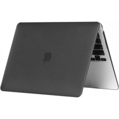 Накладка Air Carbon Fiber Case для MacBook M2 Air 13.6" (A2681) черная