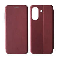 Чохол-книга Level Xiaomi Redmi 13C /Poco C65, Marsala