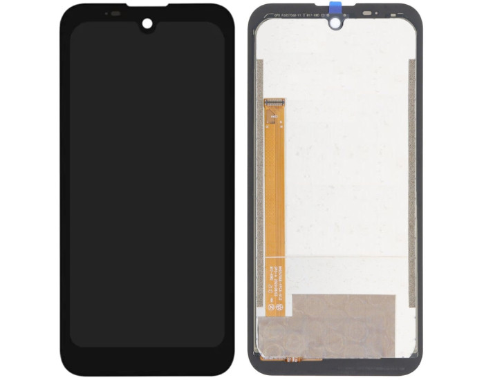Дисплей з сенсорним екраном (модуль) Doogee S59 /S59 Pro, чорний, оригінал V1.0