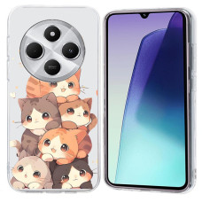 Чохол-силікон Pearl Case Xiaomi Redmi 14C /A4 /Poco C75, Big cats