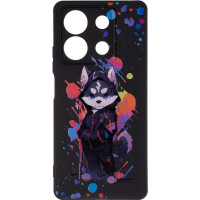Чохол-силікон Gelius Print Case UV Xiaomi Redmi Note 13 5G, Street huskey
